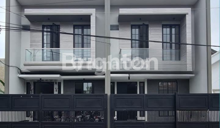 RUMAH GRESS MINIMALIS DI DHARMAHUSADA, MANYAR KERTOADI, MOJOARUN, ONE GATE SYSTEM, SELANGKAH  KE GALAXY MALL 1