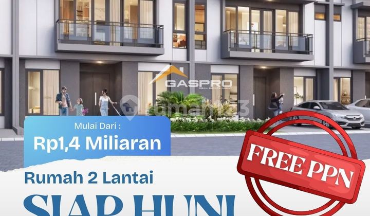 New Investasi Jangka Panjang Rumah Dekat Toll dan Akses Mudah Lily Paramount Petals