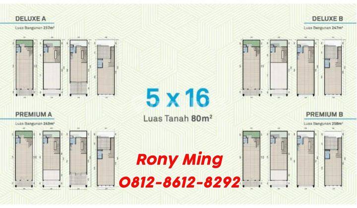 RUKO QUANTUM DIKELILING RATUSAN CLUSTER DEKAT MALL SMS, BSD CITY 4 LT 2