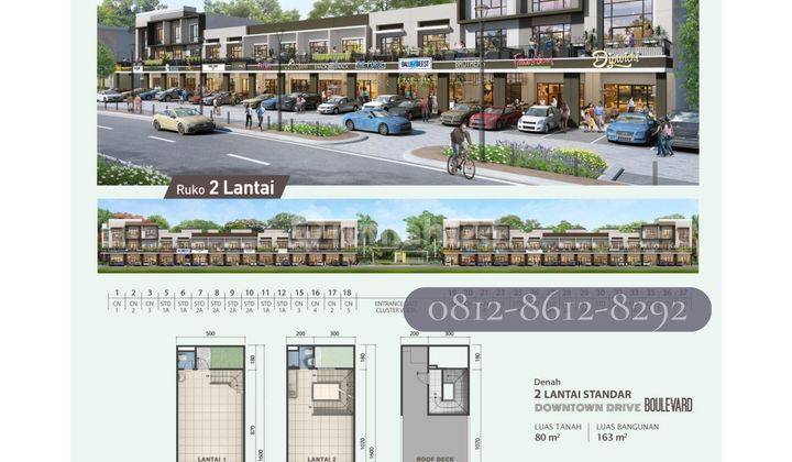 New Launching Ruko Downtown Drive 5