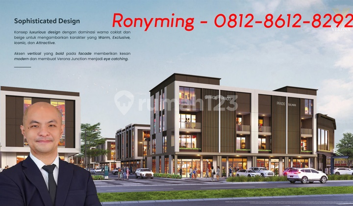 Ruko 2 Lantai Verona Junction Terlaris di Gading Serpong
