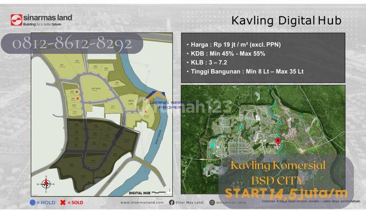 Dijual Kavling At Bsd City 11
