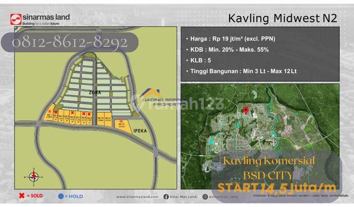 Dijual Kavling At Bsd City 15