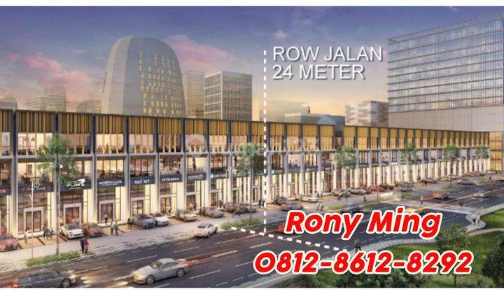 RUKO QUANTUM DIKELILING RATUSAN CLUSTER DEKAT MALL SMS, BSD CITY 4 LT 1