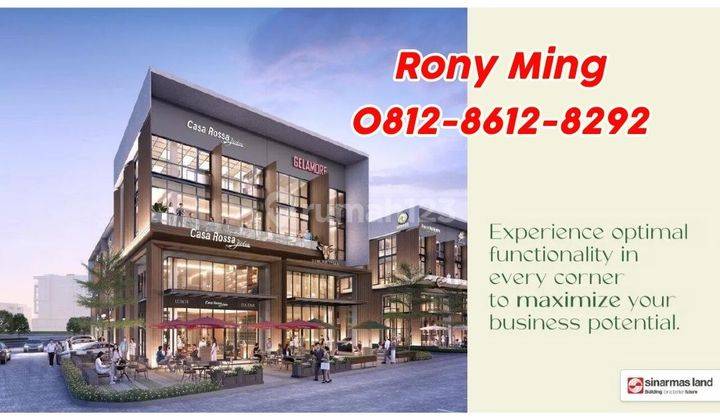 Termurah Ruko West Village Lokasi Bsd City 3 Lantai Harga 2 Man 2