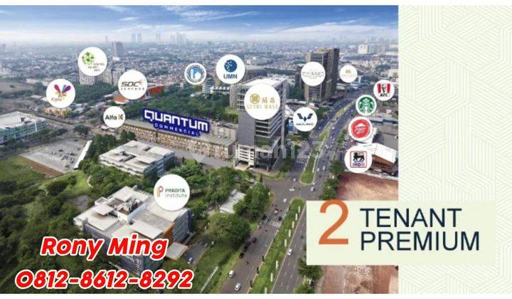 Pusat Belanja Kota Gading Serpong Ruko Quantum 4 Lantai Start 5 M 1