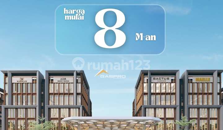 Graha Premium 6X18 3 Floors - Commercial Functional & Prestigious Summarecon Gading Serpong City Gate