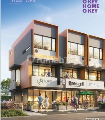 New Soho Ruko Compact Premium 3 Lantai Tree Tops Backyard Pribadi & Free PPN New Soho Ruko Compact Premium 3 Lantai Tree Tops Backyard Pribadi & Free PPN