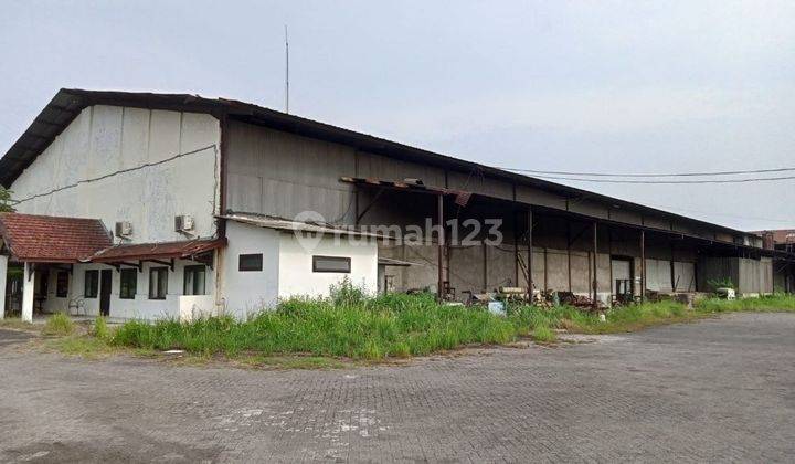 Gudang 4200 m2 nol jalan raya bangil pasuruan container 40 bisa lewat 1