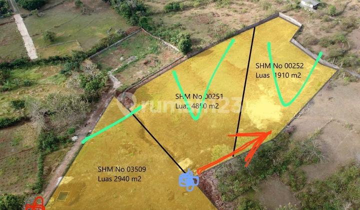 9700m2 tanah dijual -7 menit ke Pantai Pandawa 9700m2 tanah dijual -7 menit ke Pantai Pandawa
