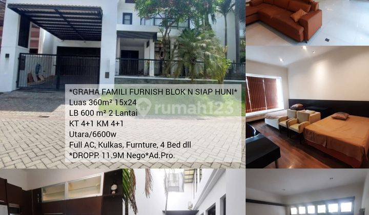 Rmh Graha Family Mewah Furnish, Siap Huni, Dropp Price! *an.pro. 1