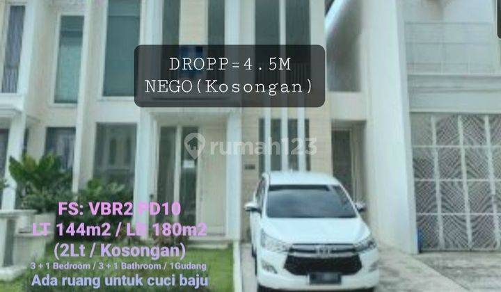 FS: Rmh Pakuwon Indah 2Lt VBR2 Surabaya barat NEGO 1