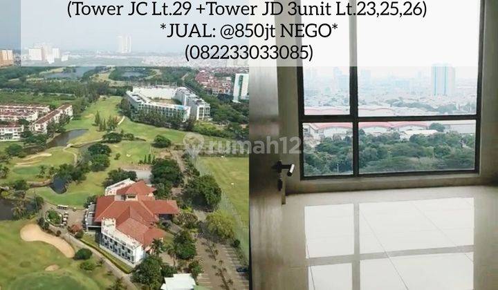 FS: 4unit APT GOLF VIEW tipe 1BR, view city sea ancol 1