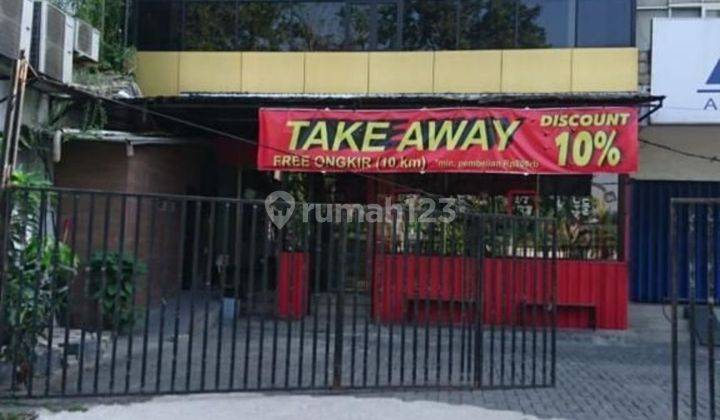 RENT: Ruang usaha ex resto nol jln raya super strategis 1