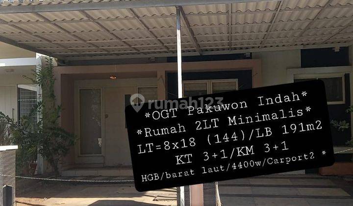 Termurah Rumah Pakuwon Indah Sebelah Kolam Bebek, 144m2 Drop Price! 1