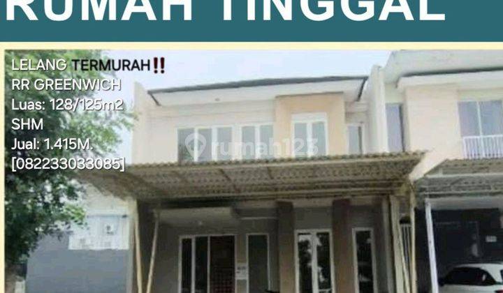 Lelang: Rmh 2lt Royal Residence Termurah Nego 1