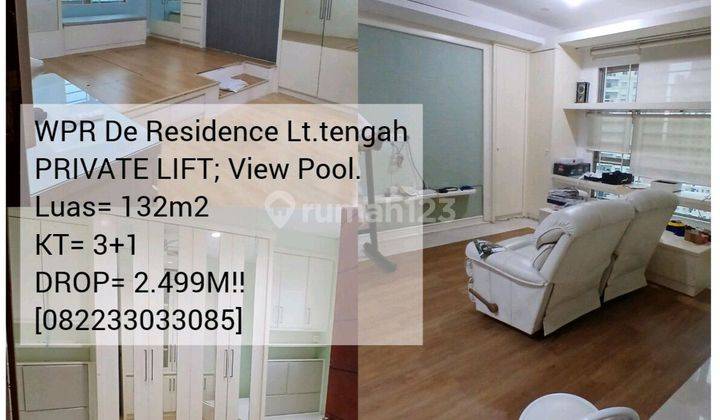 Apart De Residence Wpr Lt.15 Furnish, Private Lift, Drop Price! 1