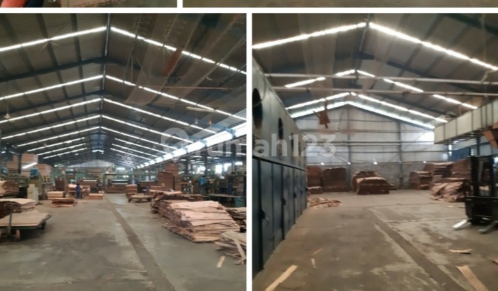 Gudang pengolahan kayu plywood ngoro mojokerto siap pakai dengan ijin ekspor