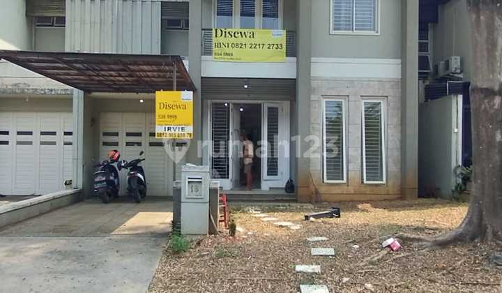 Rumah sewa bagus 4kt alam sutera, siap huni