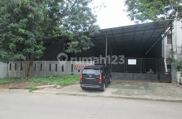 Dijual Gudang Taman Tekno BSD, Jarang Ada, Bebas Banjir, akses Tol