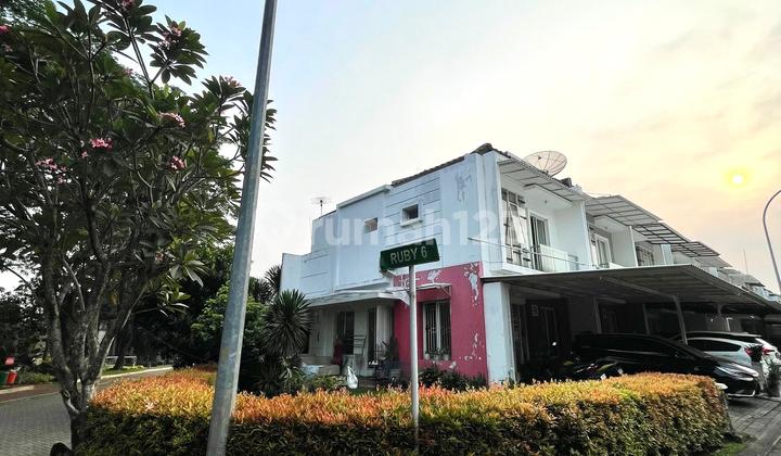 For Quick Sale, Highly Strategic House Only 500 Meters from the Main Gate, on Pahlawan Seribu Main Road, in Residence One, Ruby Cluster, Serpong, BSD City, South Tangerang. 2