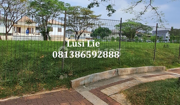 Kavling Komersil Kawasan Lippo Karawaci Luas 1396M, Murah