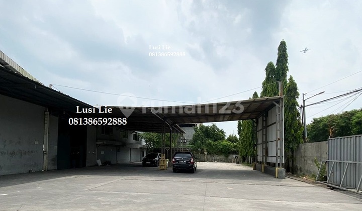 Gudang Kapuk Kamal luas 3.727 m, listrik besar 