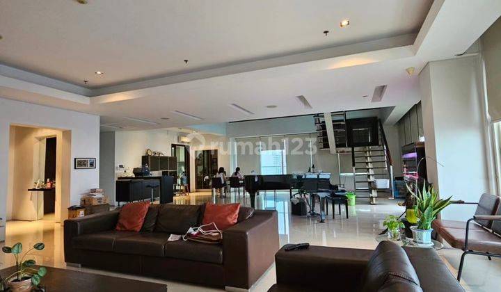 Penthouse 2 lantai Pantai Mutiara luas 571m, view laut furnished mewah