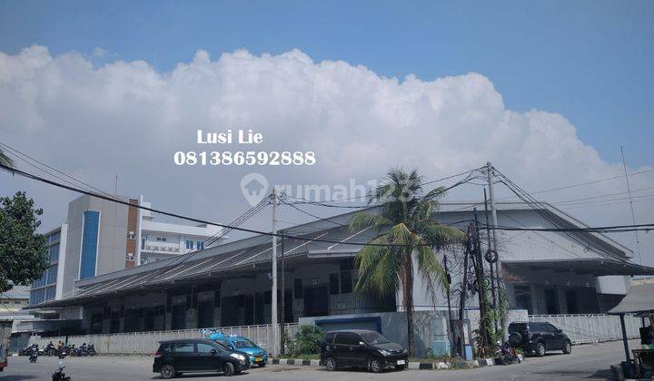 Gudang modern rapi bagus Pluit, luas 4485m hoek  1