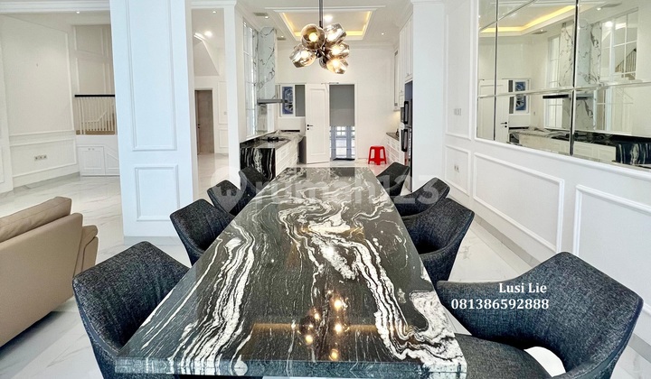 Rumah Pik cluster eksklusif, Full Furnished interior bagus mewah