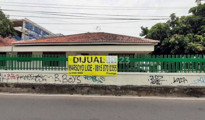 Rumah hoek ex Kantor, Kusen Jati cocok kost2an-ruko-kantor 400m dari Binus universitas di Kemanggisan 2