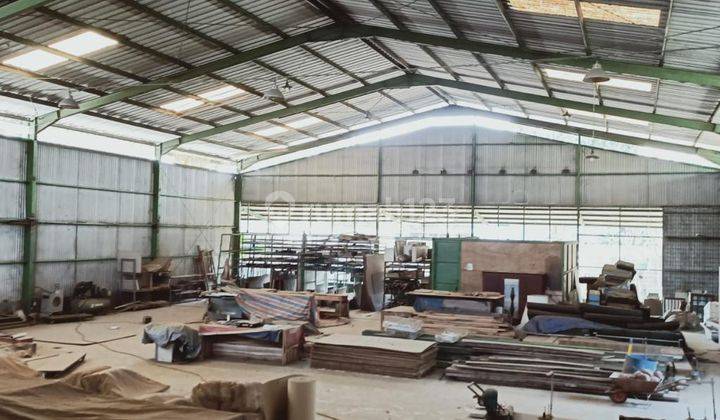 Gudang hitung tanah saja dekat Pintu Tol di Serua Ciputat Sawangan Depok 1