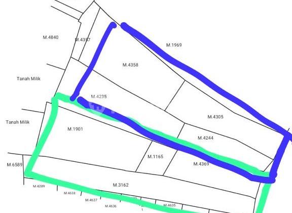 Land for Rent in Nyanyi Beach Area, Canggu