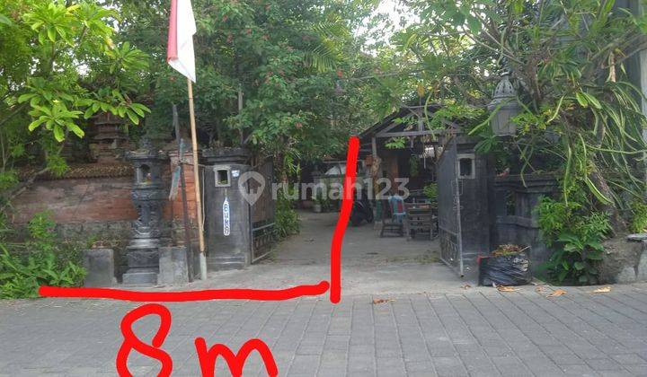 Tanah Bagus Di Sidakarya Cocok Rumah / Kosan Lokasi Strategis 1