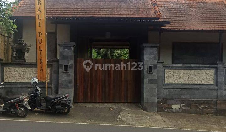 Rumah pinggir jalan raya pujung ubud cocok jadi villa
 Resto 1