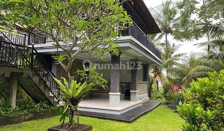 Rumah sewa siap huni di ubud selatan view bagus 1