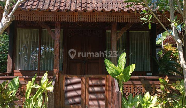 Rumah joglo ada 2 unit siap huni lingkungan villa  1