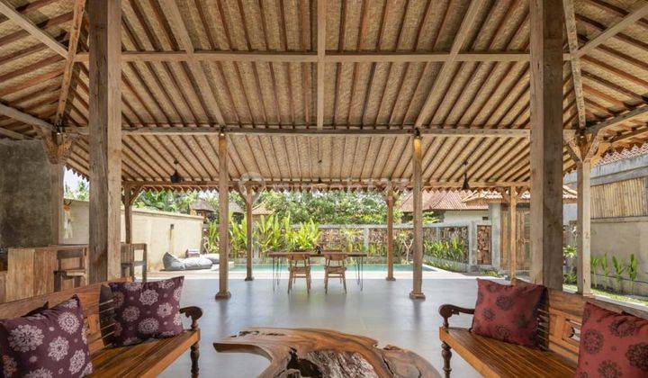 NEW JOGLO VILLA READY TO LIVE IN GOOD LOCATION IN UBUD  1