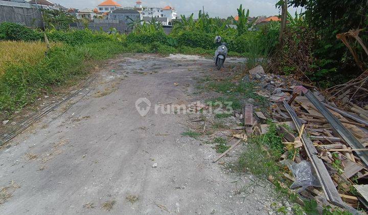 LAND READY TO BUILD VILLA IN KEROBOKAN VIEW RICE POWDER  2