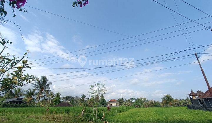 TANAH PINGGIR JALAN VIEW CANTIK LINGKUNGAN VILLA SIAP BANGUN  1