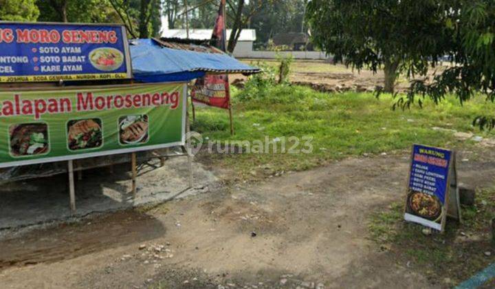 TANAH PINGGIR JALAN RAYA COCOK RESTORAN CAFE TOKO  2