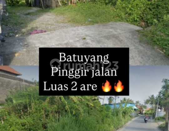 Tanah Murah Pinggir Jalan Besar Di Batubulan Cocok Bisnis 1
