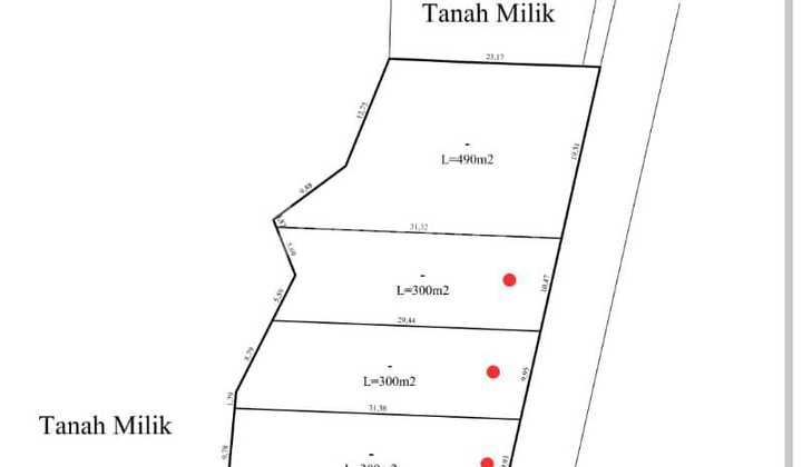 Land for Sale in Elite Villa Area, Jimbaran, Unblocked Eternal Ocean View.