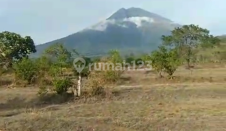 Land View of Mount Agung Near Tulamben Beach Land View of Mount Agung Near Tulamben Beach