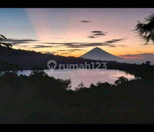 Tanah Super Keren View Danau Dan Bukit Cocok Villa Rental  1