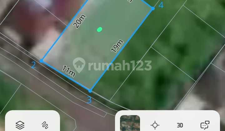 For Sale Land Near Nuanu Creative City Nyanyi Beach Tabanan