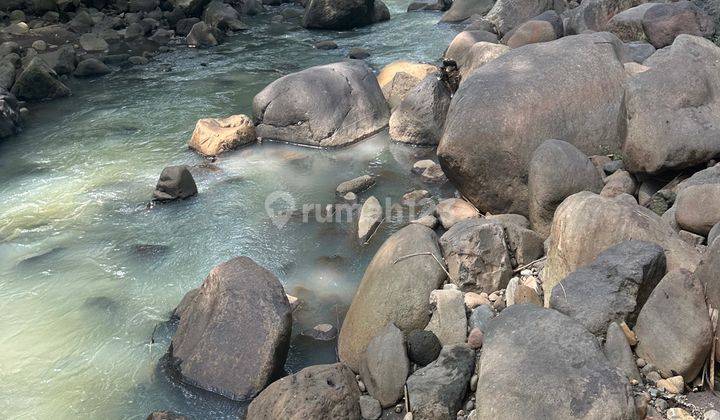 Tanah Los Sungai Hutan Sawah Air Panas Alami Harga Murah  2