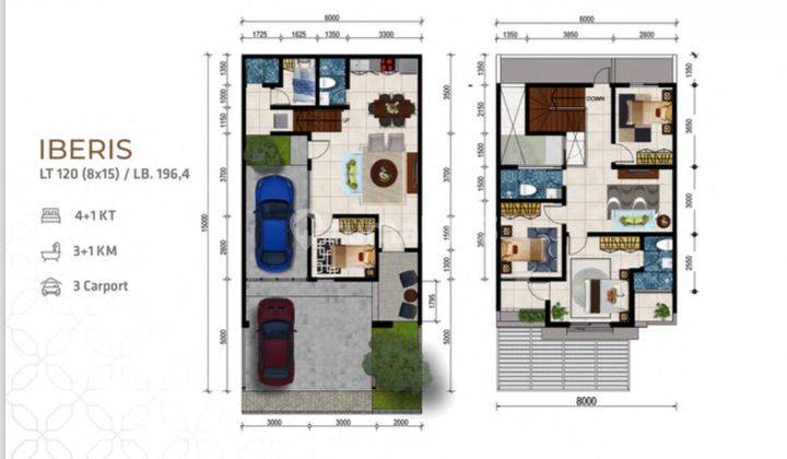 Rumah 2 Lantai Dekat Kampus Di Surabaya Timur Rumah 2