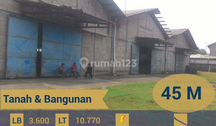 Tanah di Cileungsi , Bogor SHM 10.770 m² 2