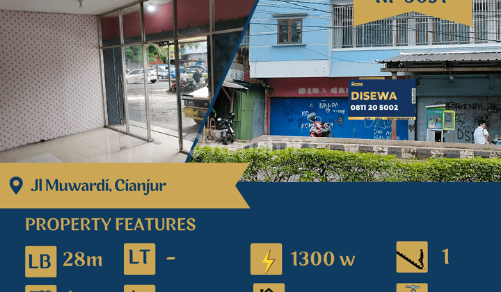 Ruko Strategis di Jalan Muwardi Cianjur  1